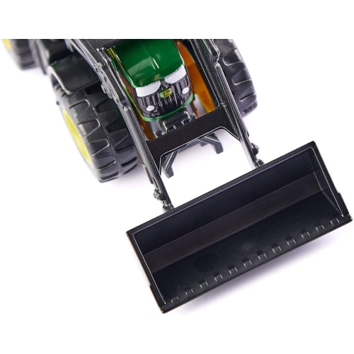 Traktorek John Deere z ładowarką czołową model metalowy SIKU S1395